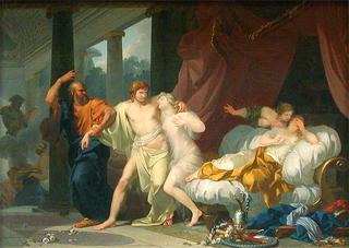 苏格拉底将阿尔西比亚德斯从感官愉悦的怀抱中撕下