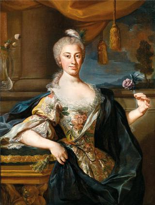 Portrait of a Lady with a Rose