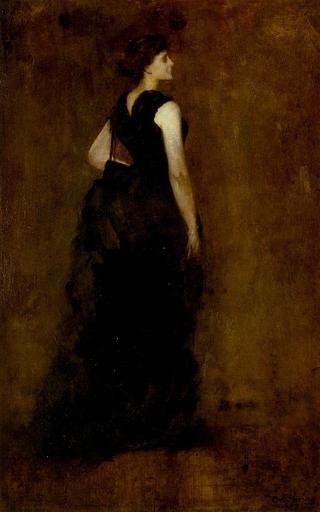 Woman in Black: Portrait of Maria Okey Dewing