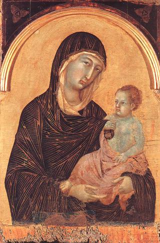 Madonna and Child (from Polyptych with Four Saints)