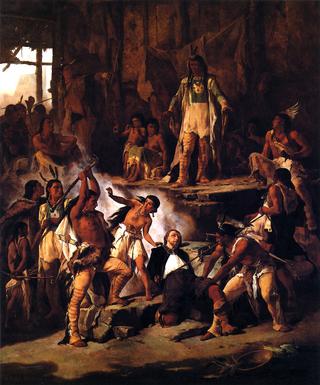 Pocahontas and John Smith