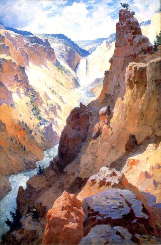 View of Grand Canyon of the Yellowstone