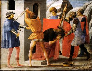 The Martyrdom of Saint John the Baptist (predella from the Pisa Altarpiece)