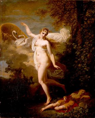 Venus and a Sleeping Cupid