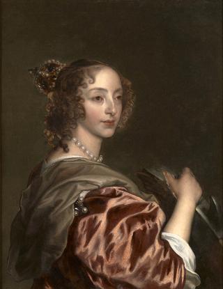 Queen Henrietta Maria as Saint Catherine