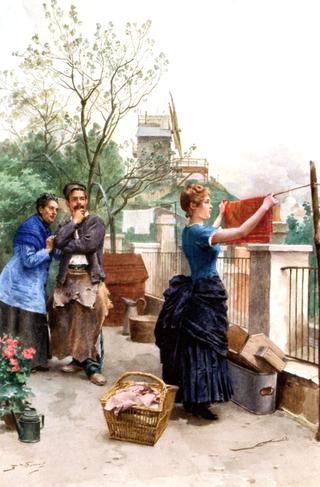 Laundry Day, Montmartre