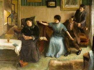 Portrait of the Artist's Family, a Playful Scene