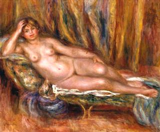 Femme nue sur un canape (Nude on a Couch)