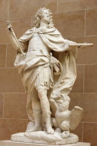 Louis XV (1710-74) as Jupiter