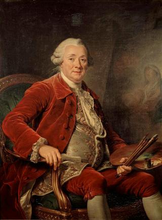 Portrait of Charles-Amédée-Philippe van Loo