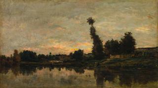 Sunset of the River Oise