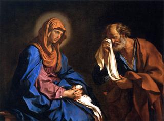 圣彼得在圣母面前哭泣