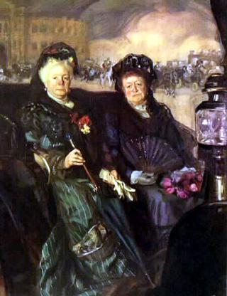 Retrato de Dos mujeres