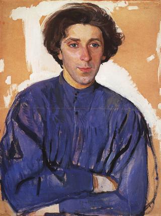 Portrait of Writer G.I. Chulkov