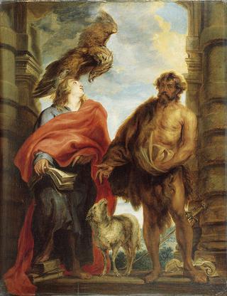 Saints John the Evangelist and John the Baptist