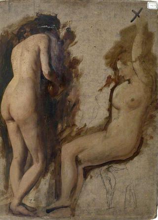 两个女性裸体