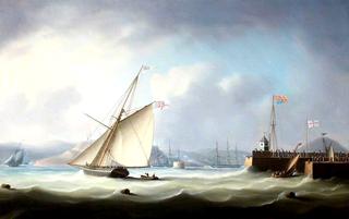 1822年乔治四世抵达莱思港