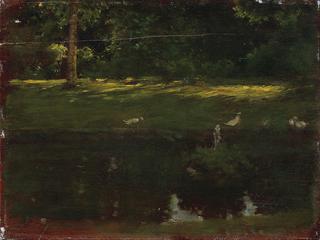 The Pond in the Bois de Boulogne