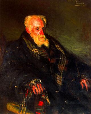 Retrato de su padre, Arturo Mongrell