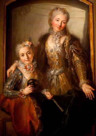 Portrait of Madame Dupillé and her Daughter