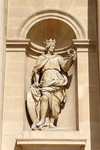 Louis IX (Saint Louis) with Crown and Septre