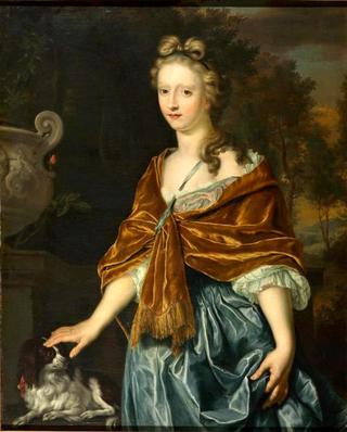 玛丽亚·安德列夫娜·奥博伦斯卡娅公爵夫人画像