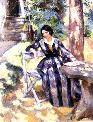 The Artist's Wife in the Garden