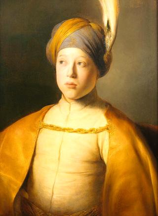 Portrait of a Boy in Persian Costume