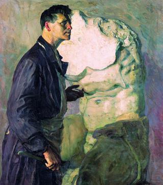 雕塑家I.D.沙德的肖像