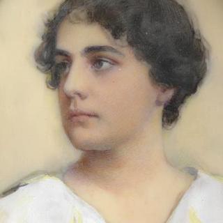 Miniature Portrait of Young Woman