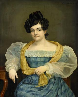 阿德里安娜·乔安娜·范·维契克的肖像，妻子或乔安娜·普洛斯·范·阿姆斯特尔
