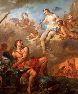 Venus Asking Arms for Aeneas (small version)