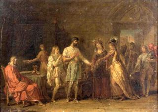 Bayard Refusing the Presents of His Hostess, in Brescia