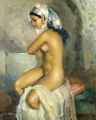Young Odalisque in the Bath