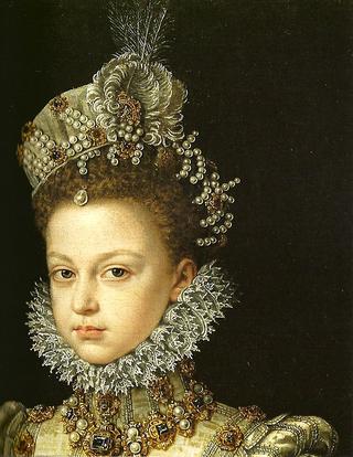 La infanta Isabel Clara Eugenia detail
