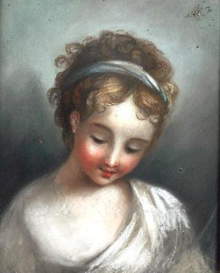 Portrait of Princess Ekaterina Trubetskoy as a Child