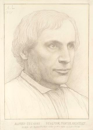 Memorial Portrait of Alfred Stevens
