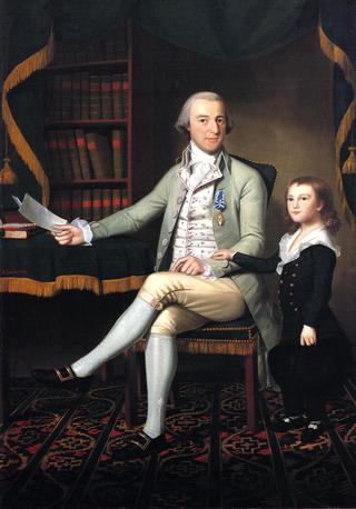 Colonel Benjamin Tallmadge and son William Tallmadge