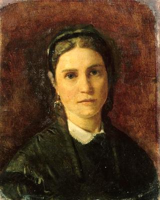 Portrait de Léonie d'Aunet, the Artist's Wife