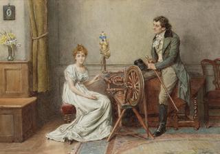 An Encounter at the Spinning Wheel
