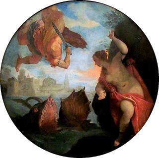 Perseus Freeing Andromeda, after Veronese