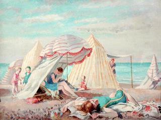 Bathers at Dieppe