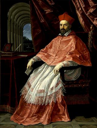 Portrait of Cardinal Roberto Ubaldino, Papal Legate to Bologna