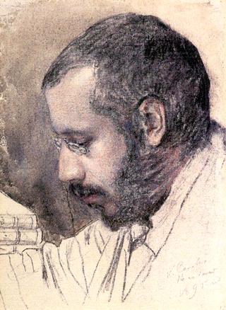 艺术家亚历山大·贝努瓦的肖像