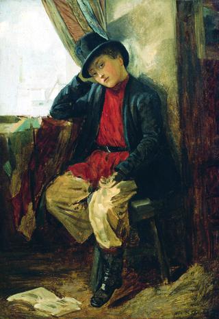 弗拉基米尔·马科夫斯基小时候的肖像