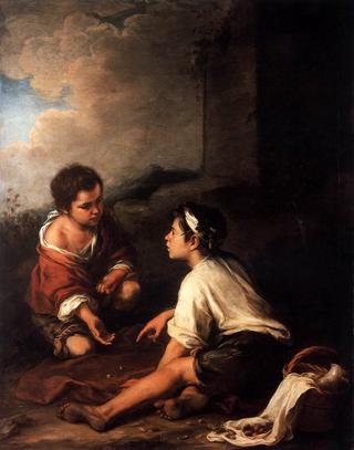 Two Boys Playing a Game