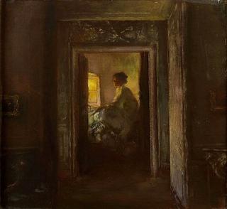Young Girl in an Interior