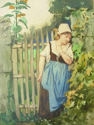 Peasant Woman at the Gate