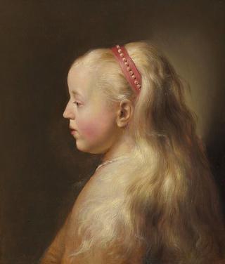 Young Girl in Profile