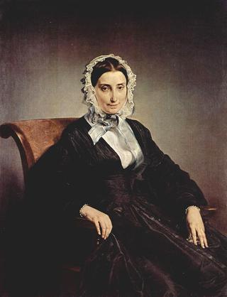 Portrait, Teresa Borri, widow of Stampa, 2nd wife of Alessandro Manzoni